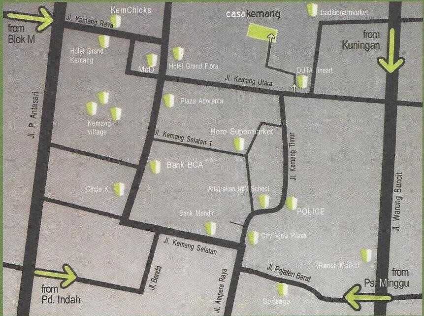 Townhouse at Casa Kemang