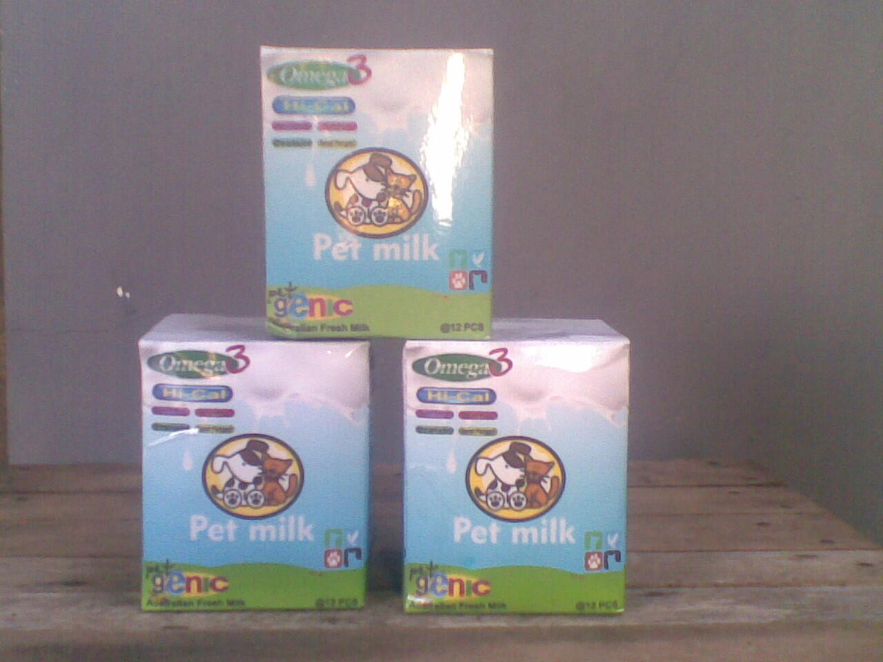 susu kucing PET milk