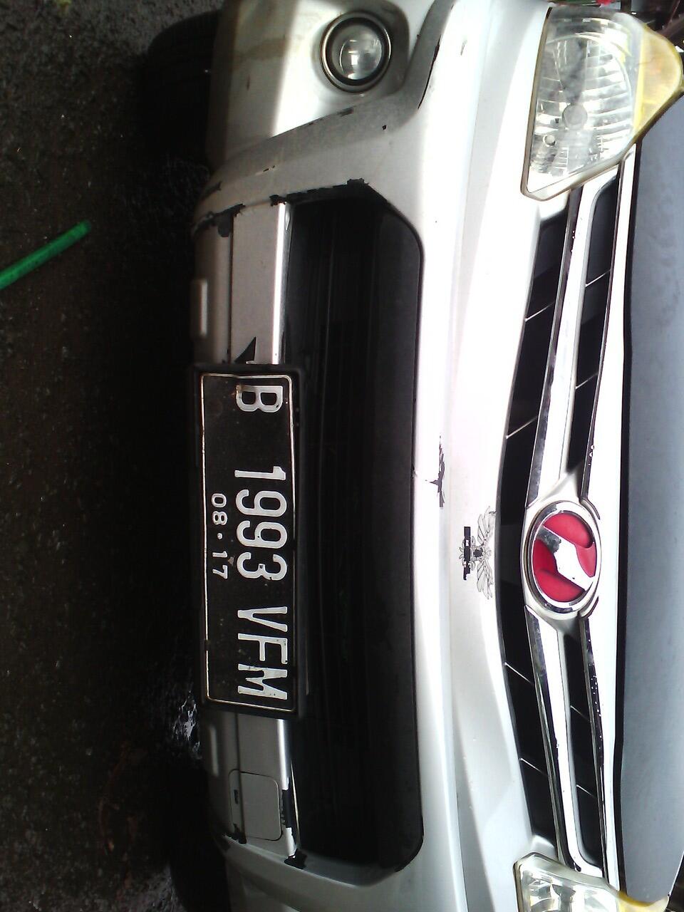 telah hilang mobil all new xenia 2012 warna silver