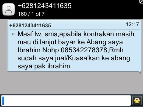 &#91;PICT&#93; Kumpulan modus penipuan via sms yang pernah marak