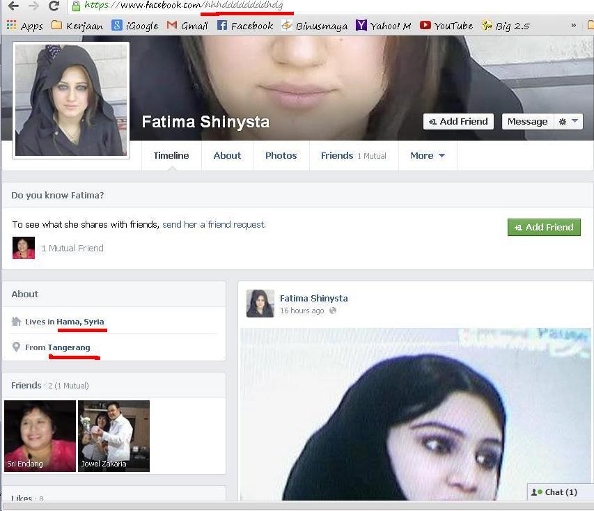 PENIPUAN VIA MESSAGE FACEBOOK