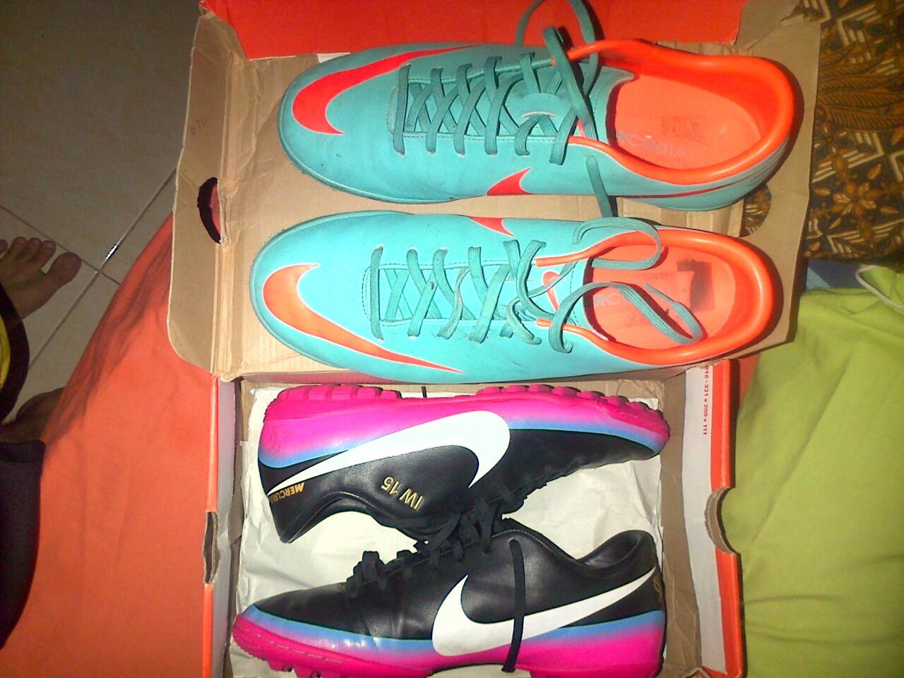 Nike Mercurial Rainbow CR7 size 42 , udh Rare nih , Murmer !!