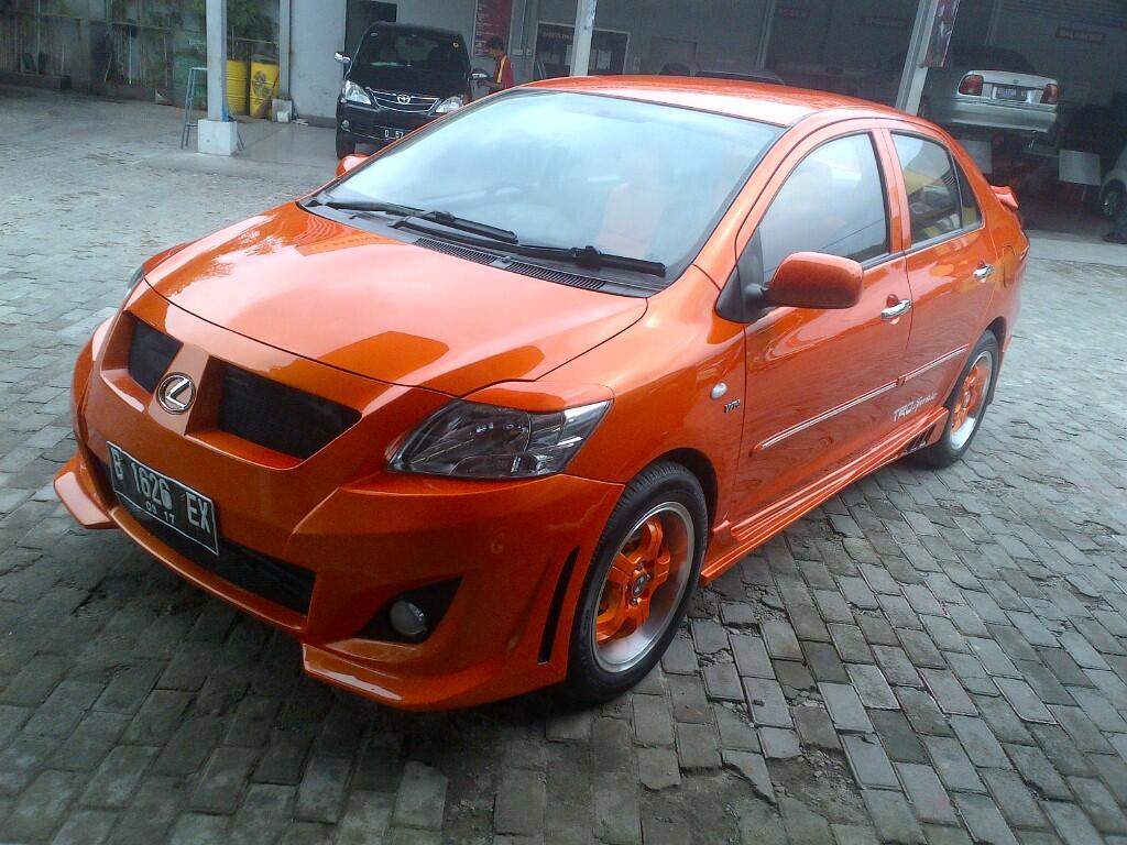 Cari Toyota Vios Limo Orange Bunglon Wet Look Modif TRD NISMO