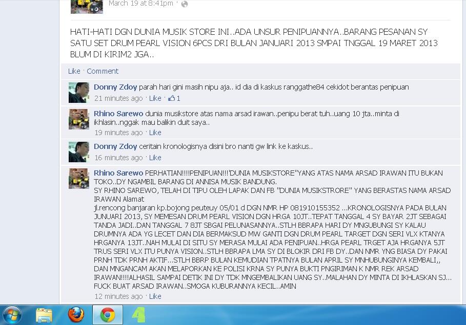Dear, Penipu Kelas Cebong ( Pindahan )