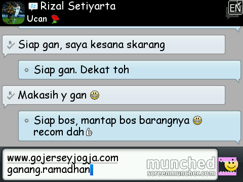 Testimoni ane selama jualan ID Kaskus: ganang.ramadhan (www.gojerseyjogja.com)