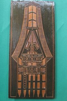 UKIRAN -Tangan Rumah Adat TORAJA thn 80-an