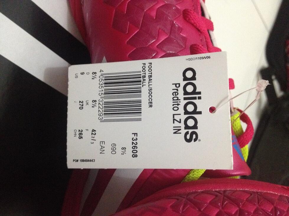 Adidas Predito LZ IN BNIB 42 2/3