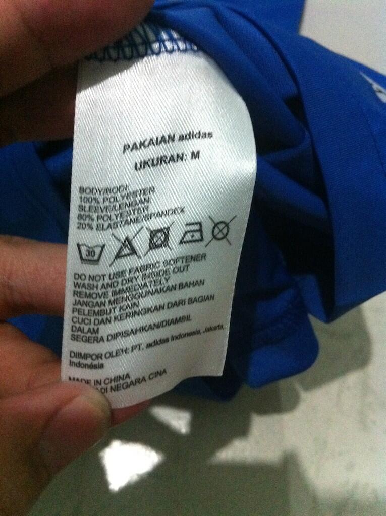Jual Jersey Techfit Chelsea Home 12/13, BNIB, BNWT, Original