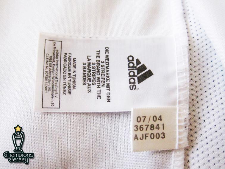 Real Madrid 2004/05 Home 23 Beckham ORIGINAL