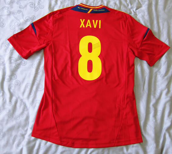Spain Euro 2012 Xavi BNWT - All Original Adidas Jersey - SALE