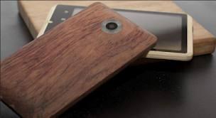 Hp android terbuat dari bambu , pertama di dunia
