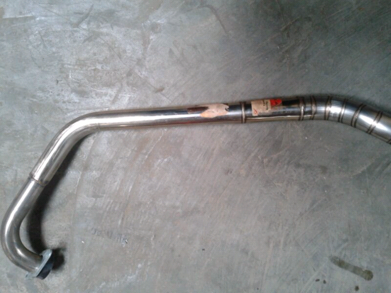 leher knalpot suzuki satria FU tsukigi
