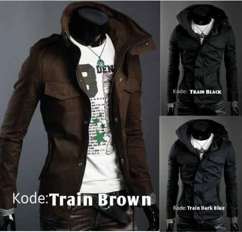 JAKET HARAKIRI WOLFRIN JOURNALISM PARKA SEMI KULIT KEMEJA KOREAN STYLE BANDUNG NEWNEW