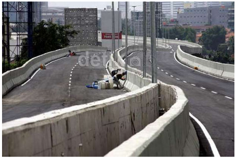 &#91;Peresmian&#93; Besok, Jalan Fly Over Casablanca sudah bisa dilewati