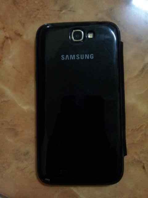 SAMSUNG GALAXY NOTE 2 N7100 HITAM BATANGAN