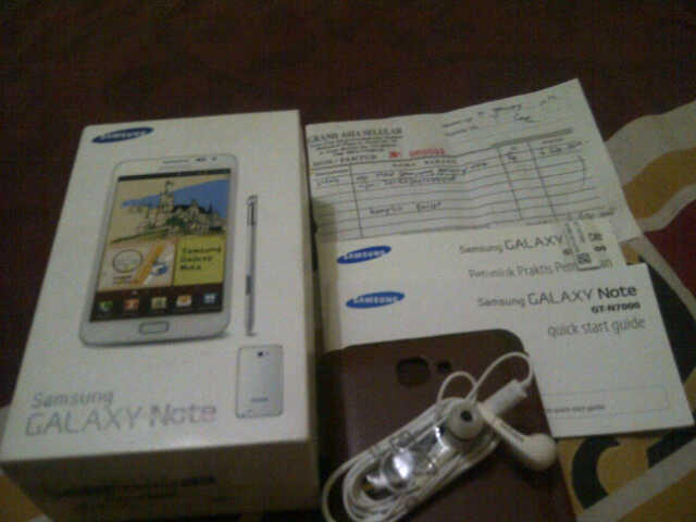 SAMSUNG GAL NOTE 1 N7000 WHITE