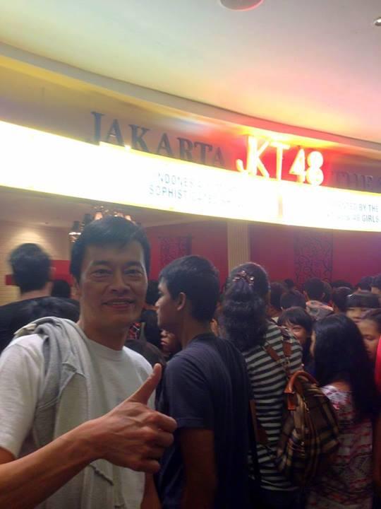 &#91;tertangkaP kamerA&#93; Aktor Terkenal Jepang nonton JKT48 !!WOTA masuk :D