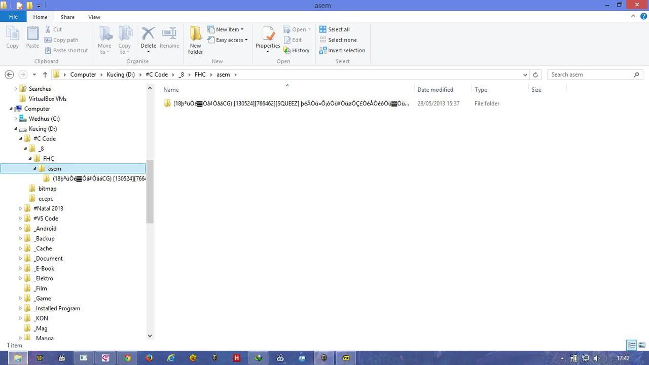 &#91;HELP&#93; Gimana Hapus Folder Kayak Gini