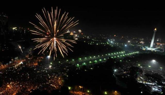 Tempat favorit merayakan Malam Tahun Baru di Beberapa Kota di Indonesia