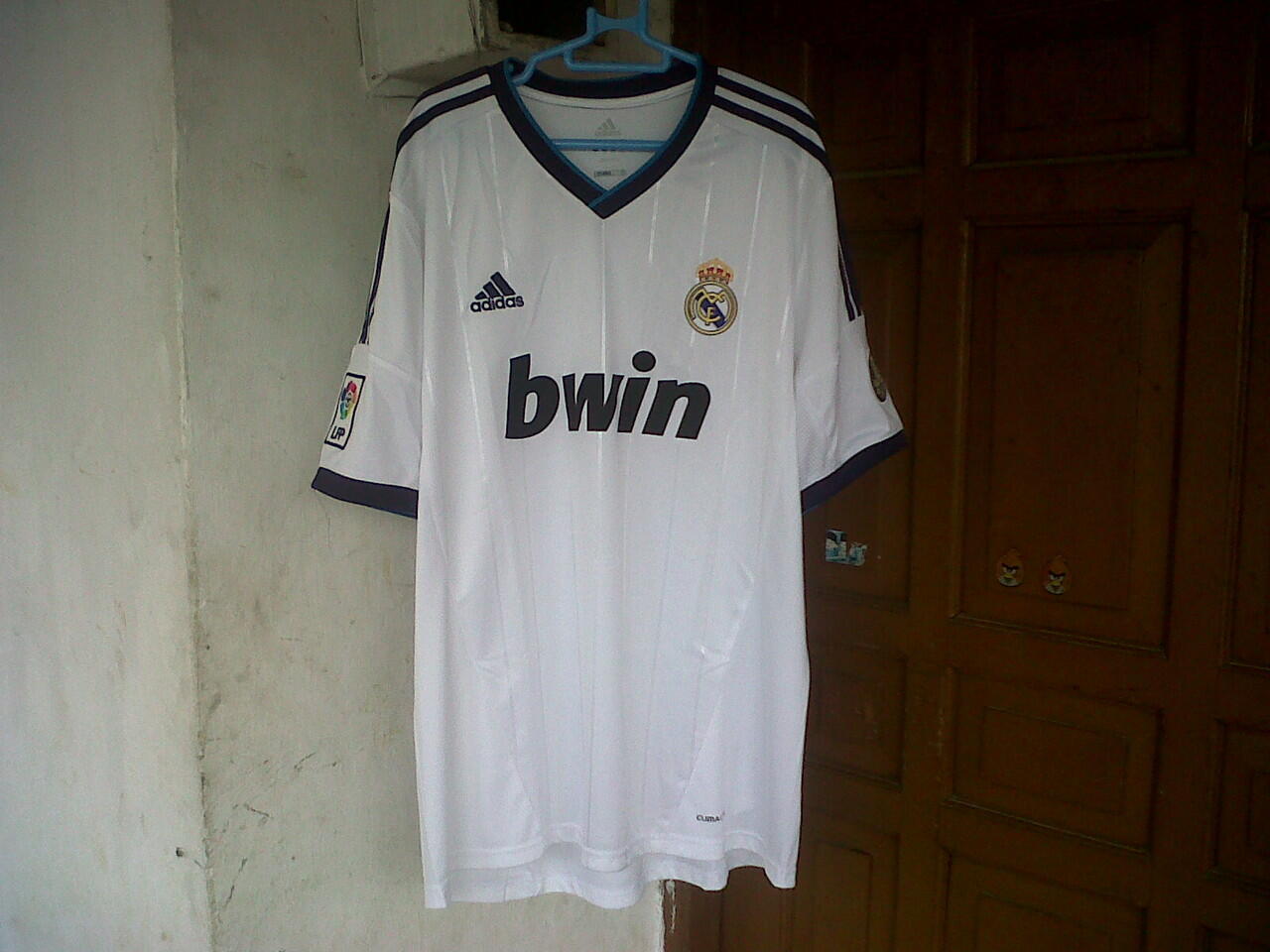 JERSEY REAL MADRID HOME 2012/2013 ORIGINAL. SIZE XL (BOGOR)