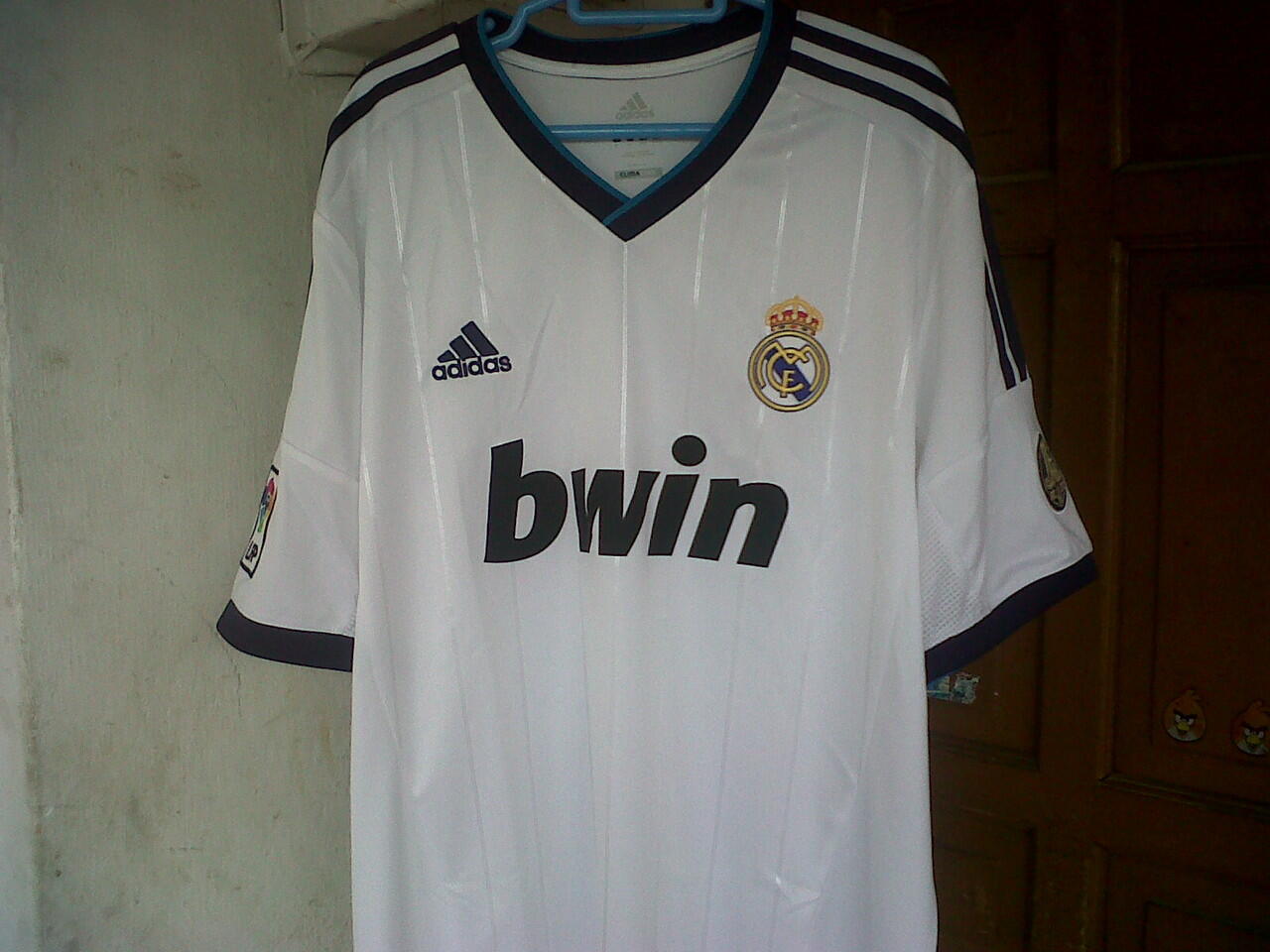 JERSEY REAL MADRID HOME 2012/2013 ORIGINAL. SIZE XL (BOGOR)