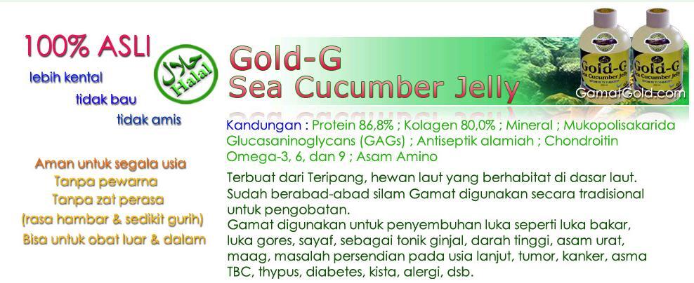 GROSIR Jelly Gamat Gold G