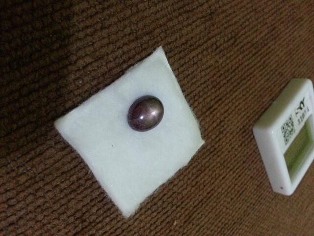 Jual Cepat - Batu Mulia Purple (Ungu) Sapphire / Safir Star with Memo