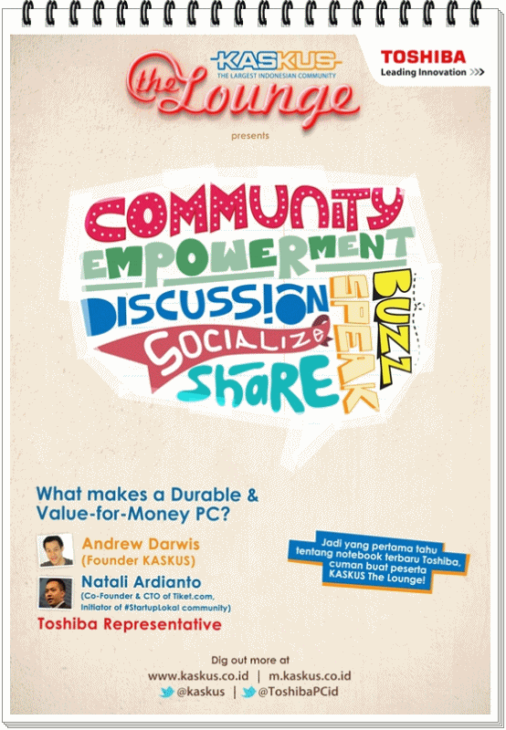 &#91;FR CONTEST&#93; Durable&amp;Value-for-Money TOSHIBA,Buktiin Di Sini gan! | Kaskus The Lounge