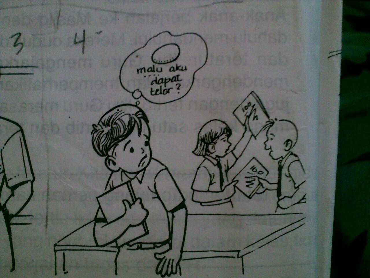 Kata siapa Buku SD kurikulum tahun 2004 gak salah cetak? Nihh buktinya