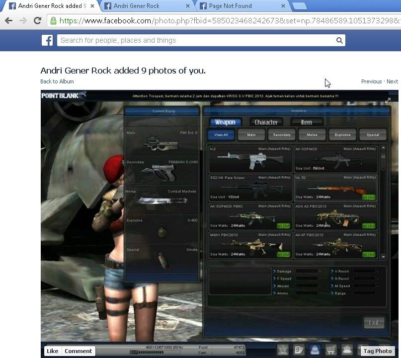 Ane kena Penipuan Jual Char Point Blank / PB / PointBlank