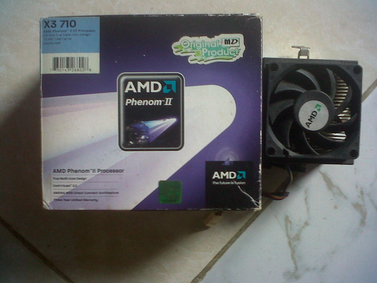 proc amd phenom ii x3 710 fullset (surabaya )