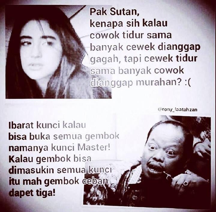 saat seorang gadis curhat sesuatu kepada sutan batugana....