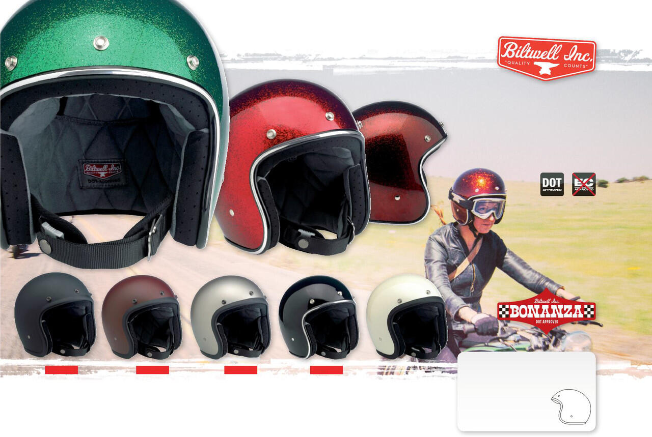 Helm Chopper " Biltwell Bonanza "