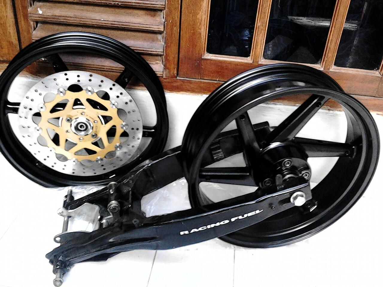 Terjual Velg Lebar Tiger New Megapro CB150R Ninja RR KASKUS