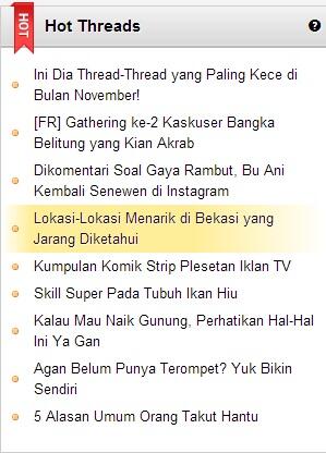 Agan/Sista yang Tinggal di Kabupaten Bekasi, Pernah ke Tempat-Tempat Ini ?