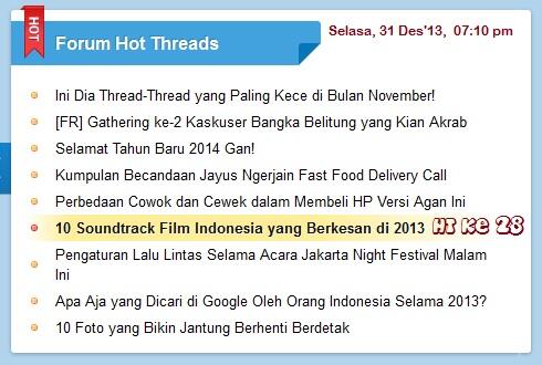 ~๑๑.10 Soundtrack Film Indonesia Berkesan 2013.๑๑~