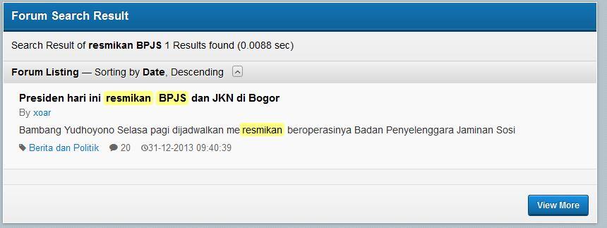 Presiden hari ini resmikan BPJS dan JKN di Bogor