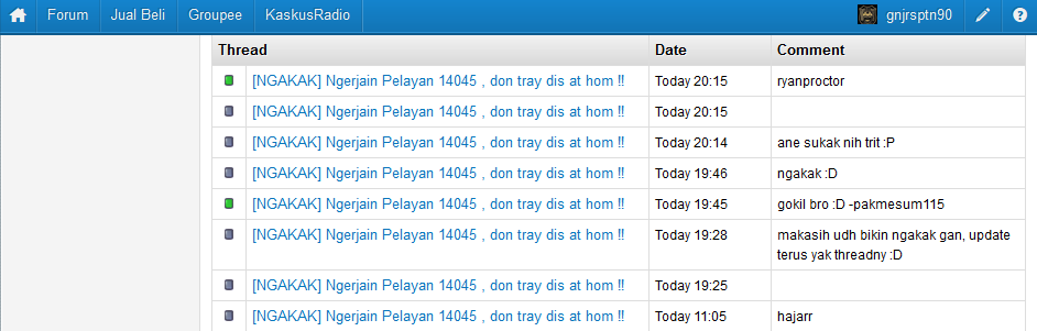 &#91;NGAKAK&#93; Ngerjain Pelayan 14045 , don tray dis at hom !! 