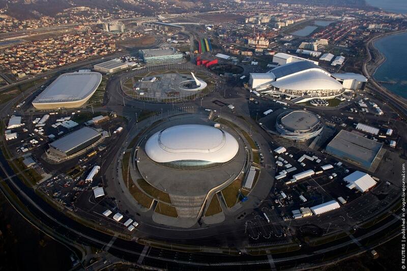 Mengenal dan melihat komplek olah raga, di Olimpiade " Sochi 2014 "