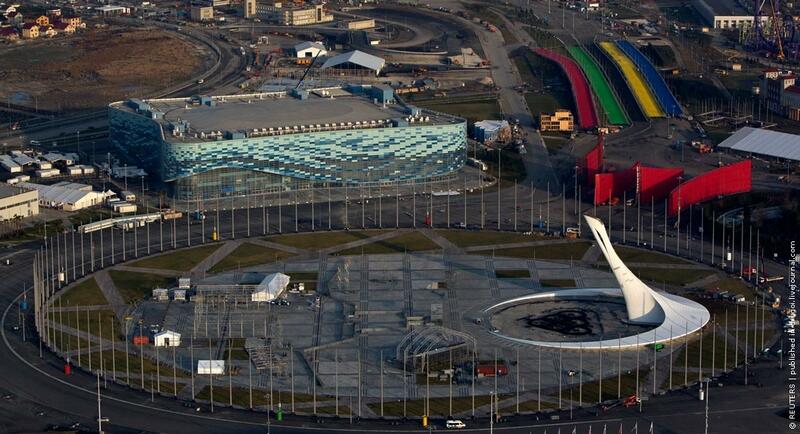 Mengenal dan melihat komplek olah raga, di Olimpiade " Sochi 2014 "