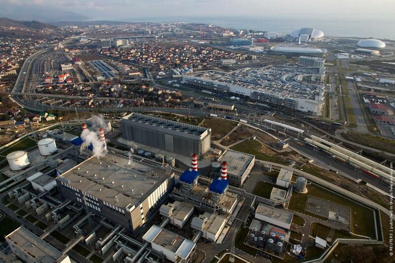 Mengenal dan melihat komplek olah raga, di Olimpiade " Sochi 2014 "