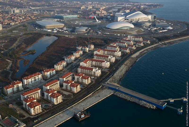 Mengenal dan melihat komplek olah raga, di Olimpiade " Sochi 2014 "