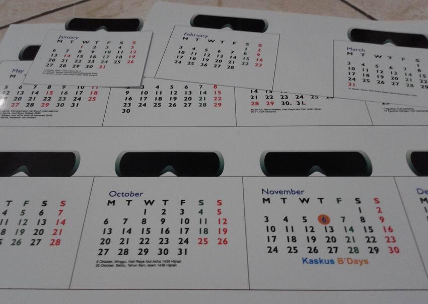 PAPERTOY KASKUS KALENDER 2014 ... GRATIIIIIS GAAAN ....