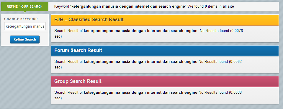 Ketergantungan Manusia dengan Internet dan Search Engine