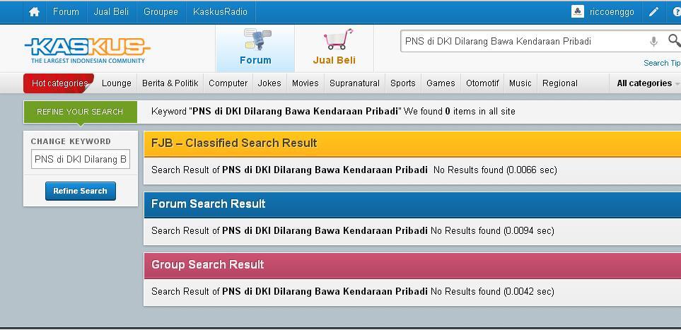 PNS di DKI Dilarang Bawa Kendaraan Pribadi