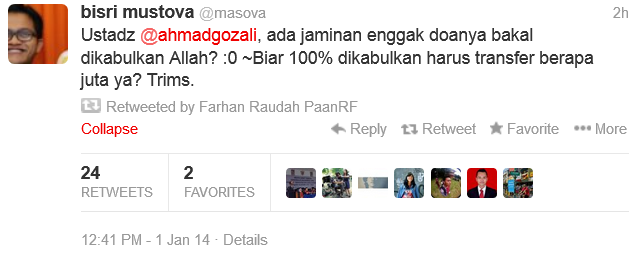 Bisnis Titip Doa