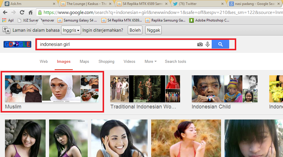 Inikah Pandangan Google tentang Muslim dan Indonesia? &#91;NO SARA&#93;&#91;Agak DP&#93;