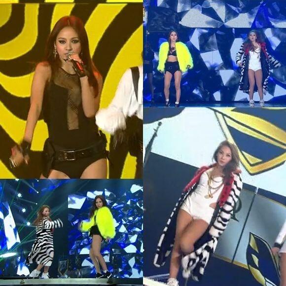 Penampilan Spektakuler Lee Hyori ft CL di SBS Gayo Daejun 2013 (SEXY) 