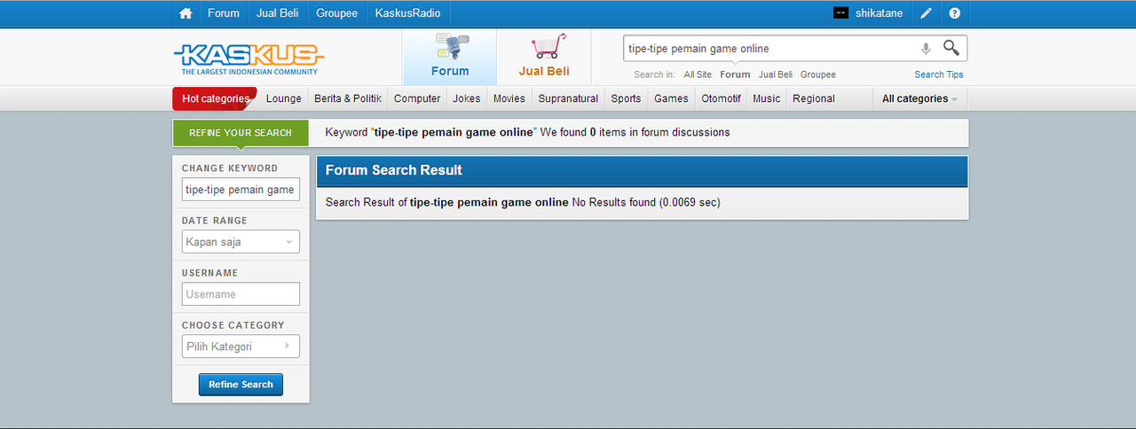 Tipe-tipe Pemain Game Online