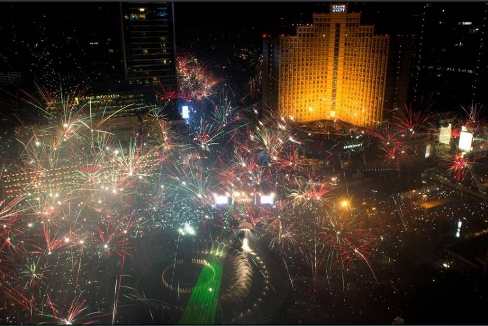 &#91;PIC&#93;Melihat Perayaan Malam Tahun Baru 2014 di Berbagai Negara